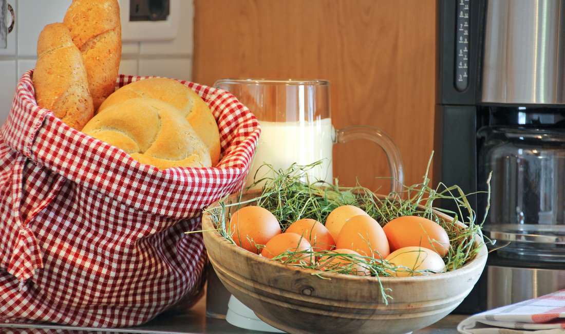 Home-made products from the farm Pliegerhof